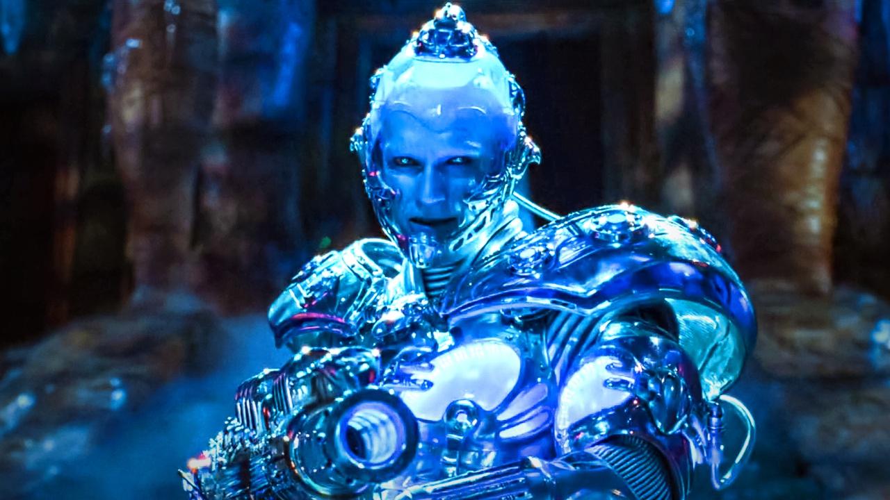 Mr Freeze costume in Batman and Robin movie
