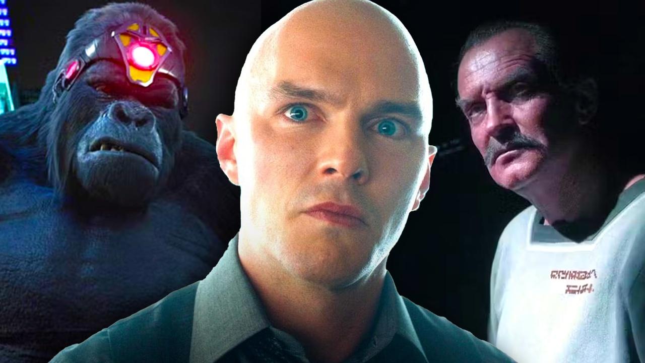 Gorilla Grodd, Lex Luthor, Sinestro.