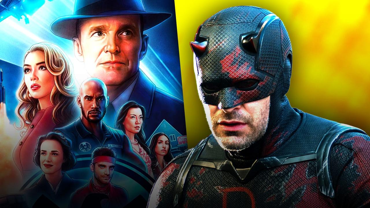 Agents of SHIELD cast, Charlie Cox as Daredevil.