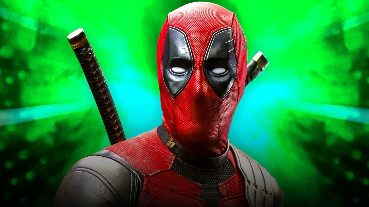 Deadpool in Deadpool & Wolverine, space background