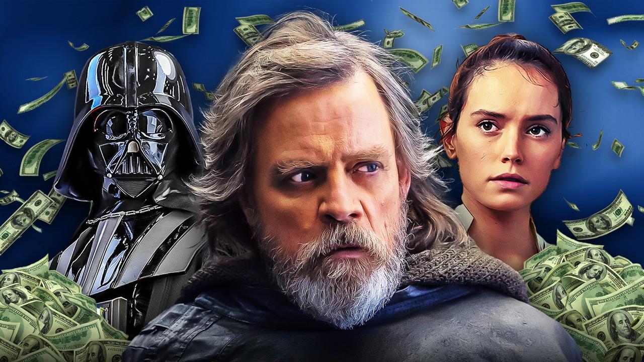 Darth Vader, Luke Skywalker, Rey
