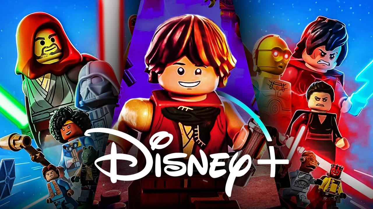 LEGO Star Wars TV special posters, Disney plus logo