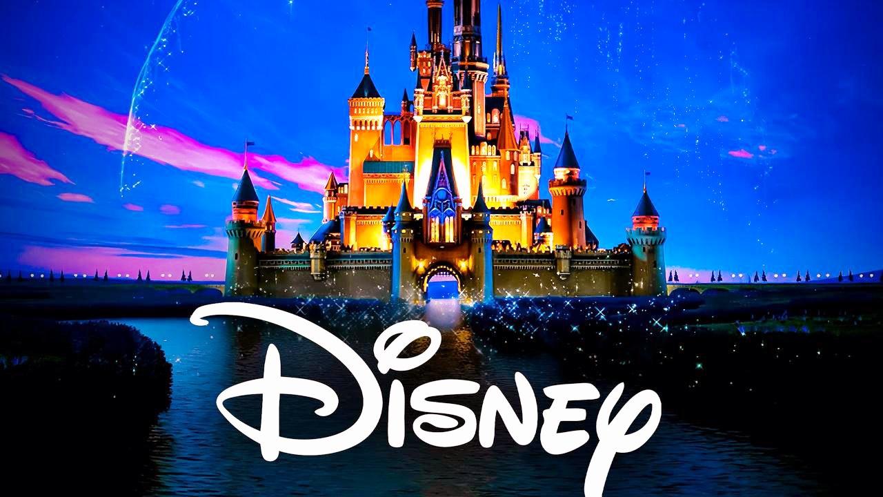 Disney castle and Disney logo