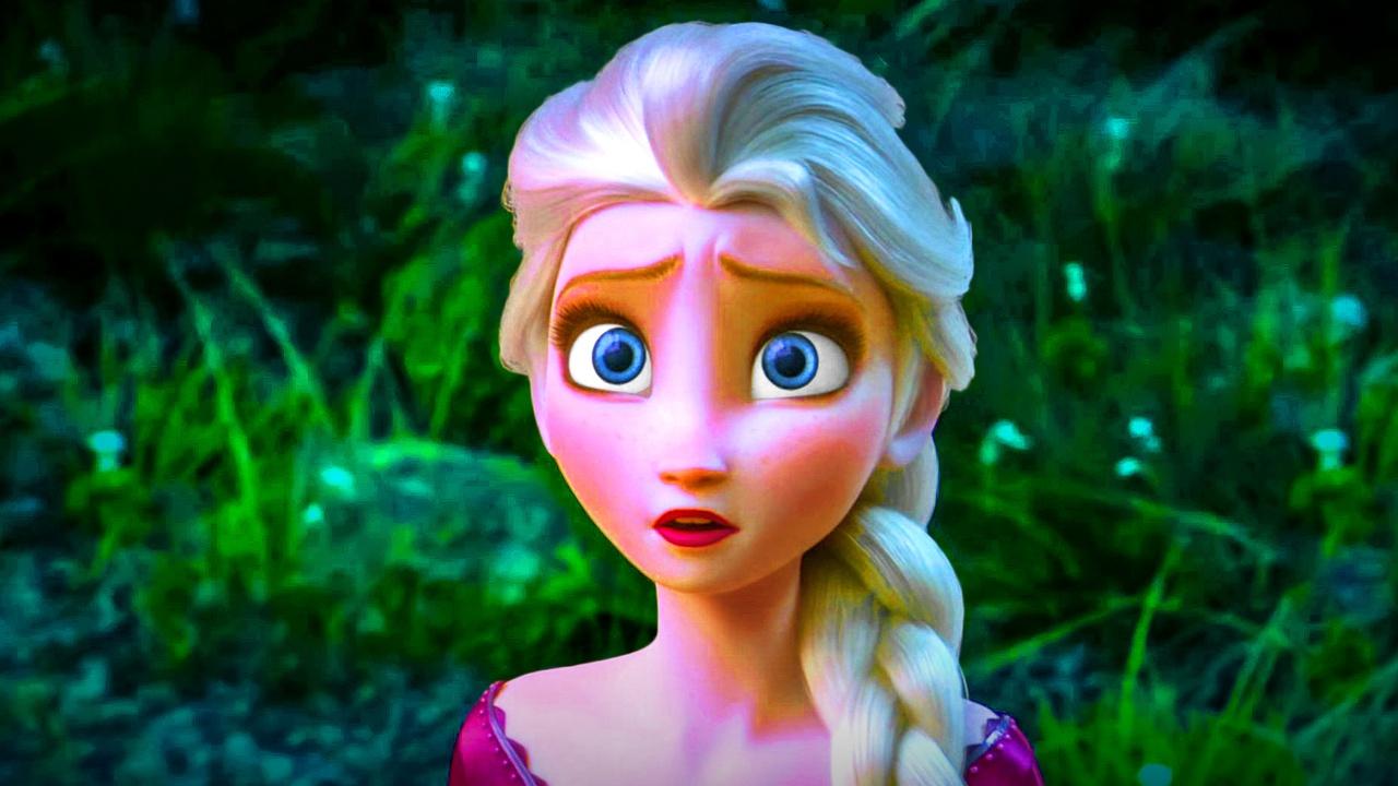 Elsa from Frozen 2.