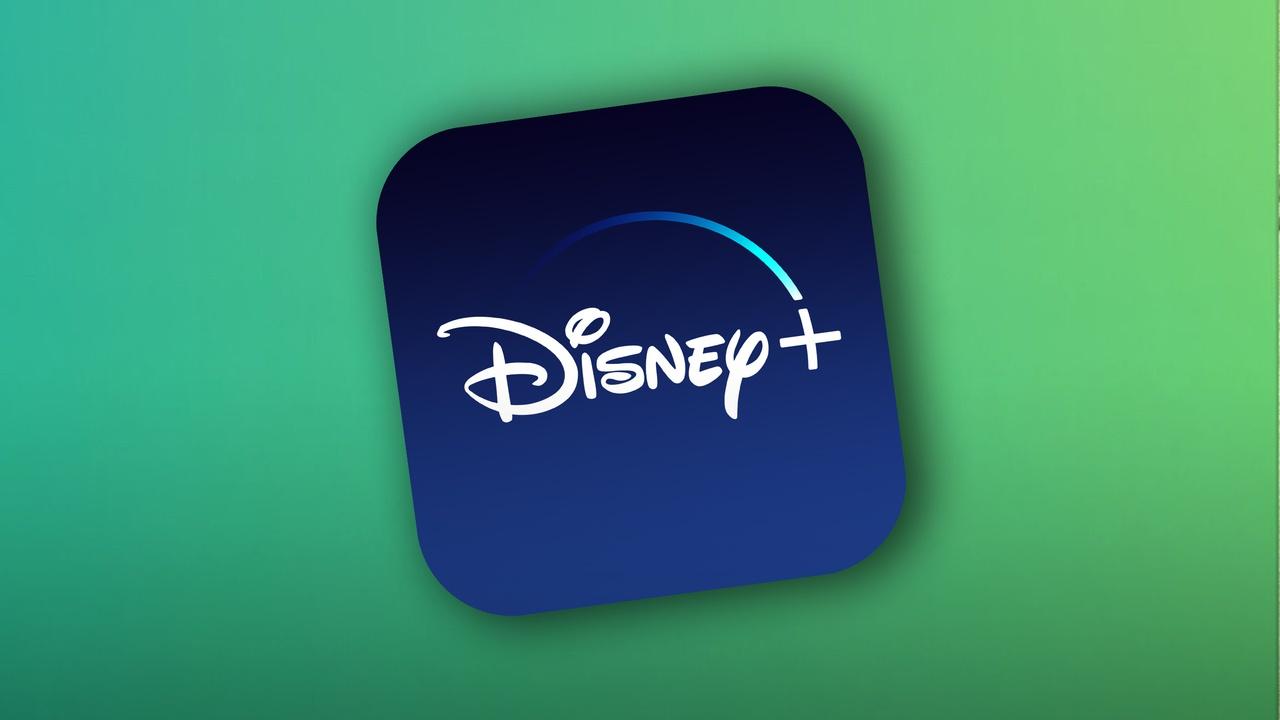 Disney+ App Logo, Hulu Background.