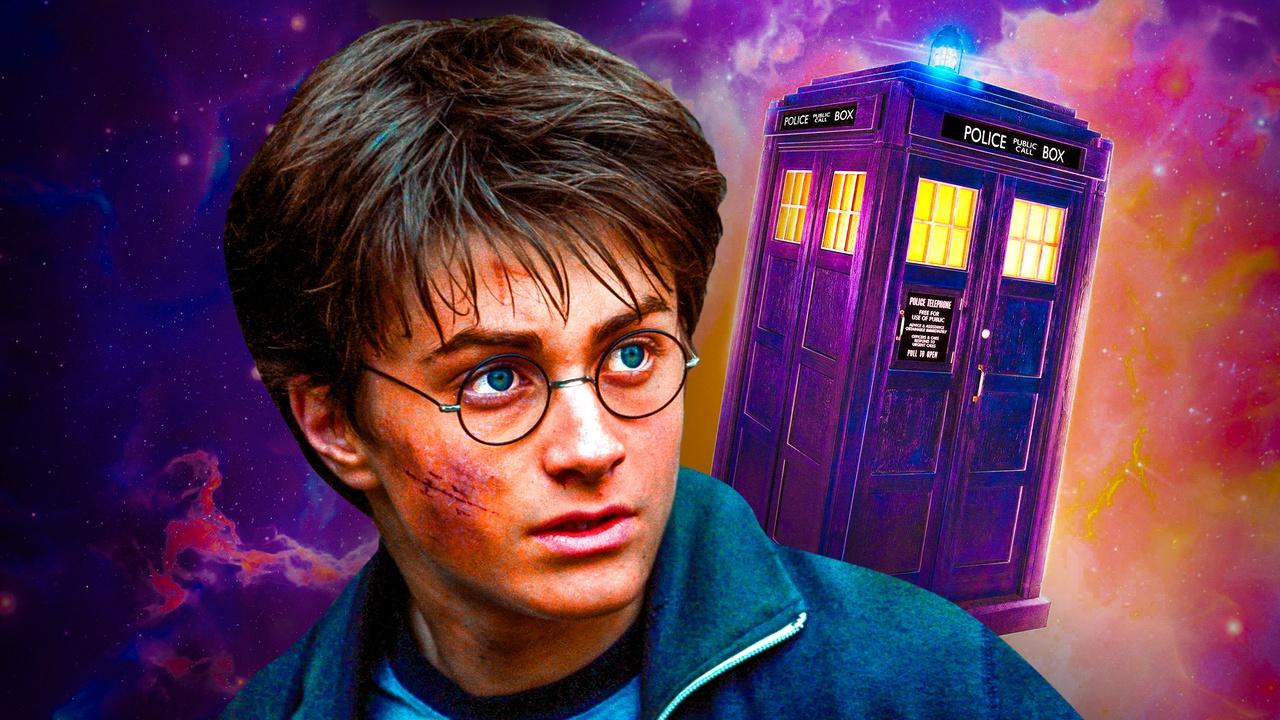 Harry Potter, Doctor Who phone booth