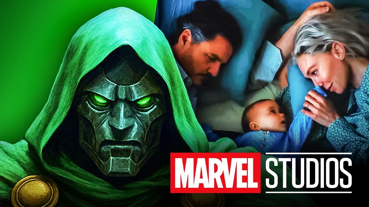 Doctor Doom, Franklin Richards, Reed Richards, Sue Storm, Marvel Studios logo