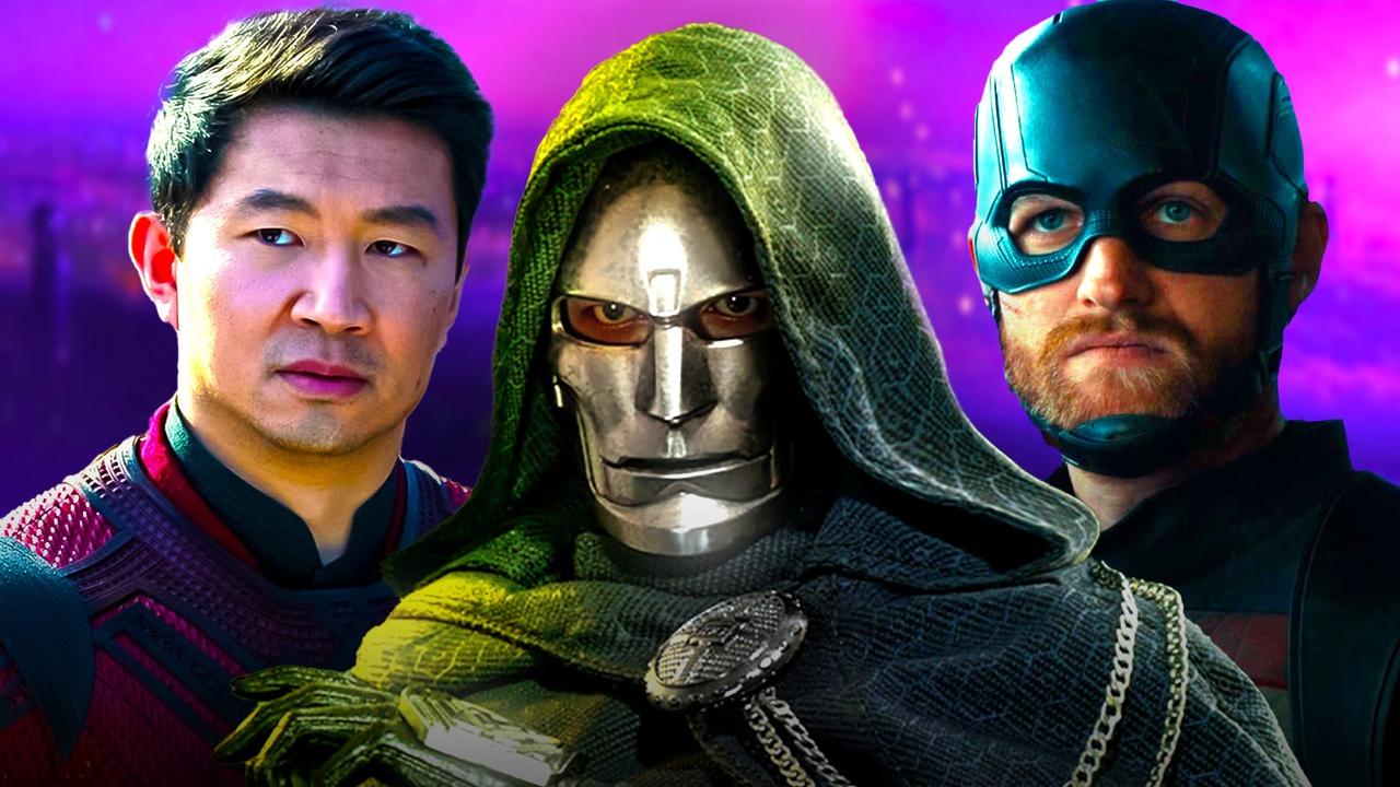 Shang-Chi, Doctor Doom, and John Walker in Marvel Studios' 'Avengers: Doomsday'