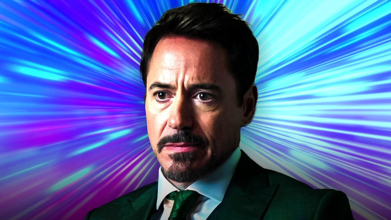 Robert Downey Jr. as Tony Stark.