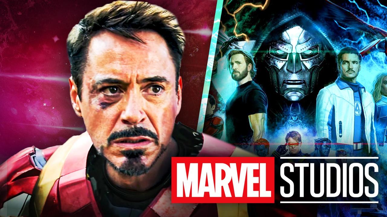 Avengers Doomsday poster, Robert Downey Jr's Iron Man