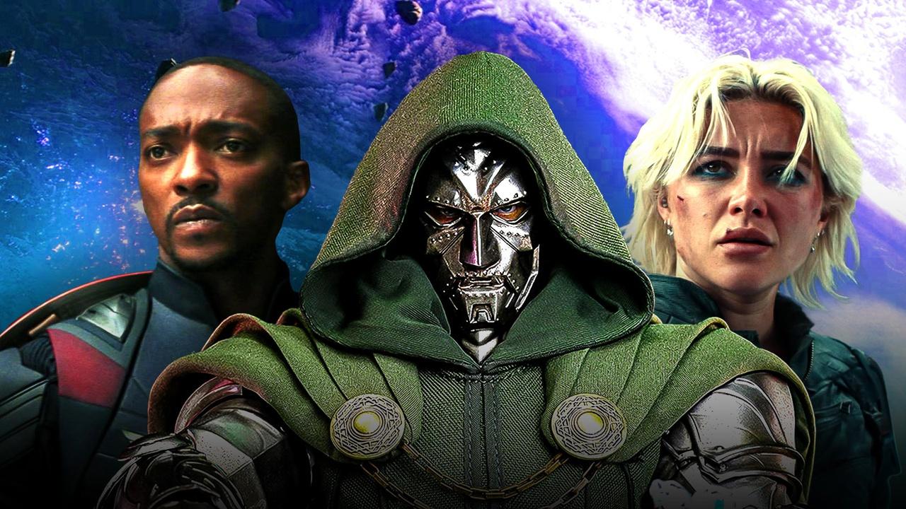 Anthony Mackie as Sam Wilson/Captain America, Doctor Doom, Florence Pugh as Yelena Belova.