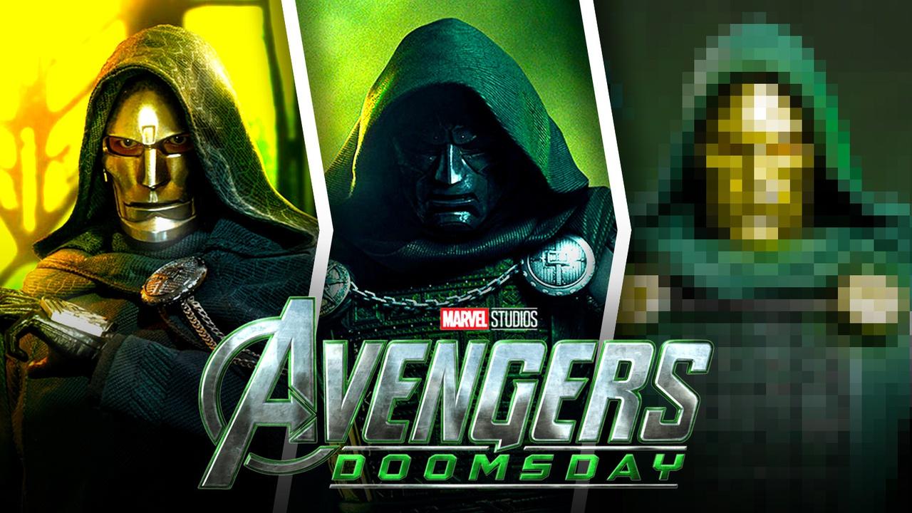 Doctor Doom suits in Avengers: Doomsday, Avengers: Doomsday logo