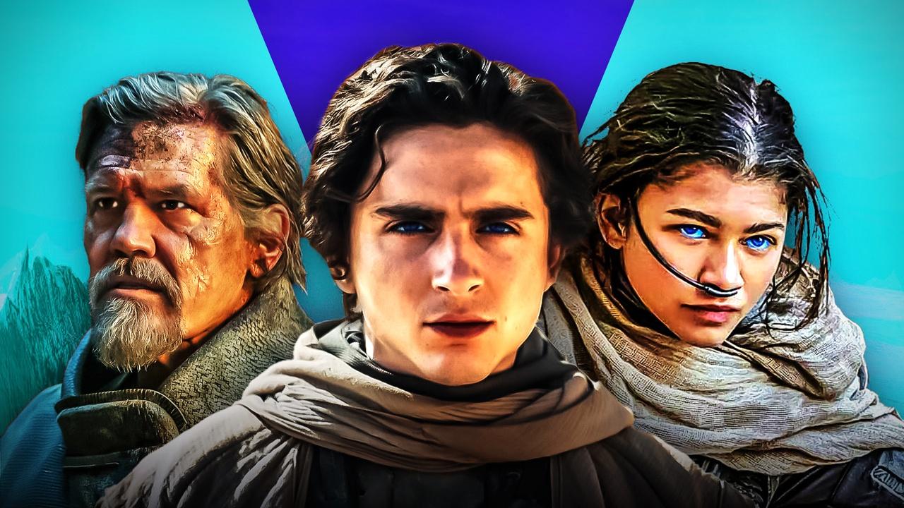 Dune 3 characters Gurney Halleck, Paul Atreides, Chani
