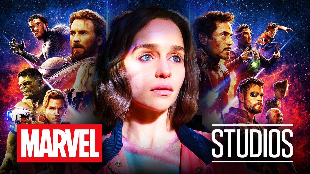 Emilia Clarke, Marvel Studios logo, Avengers