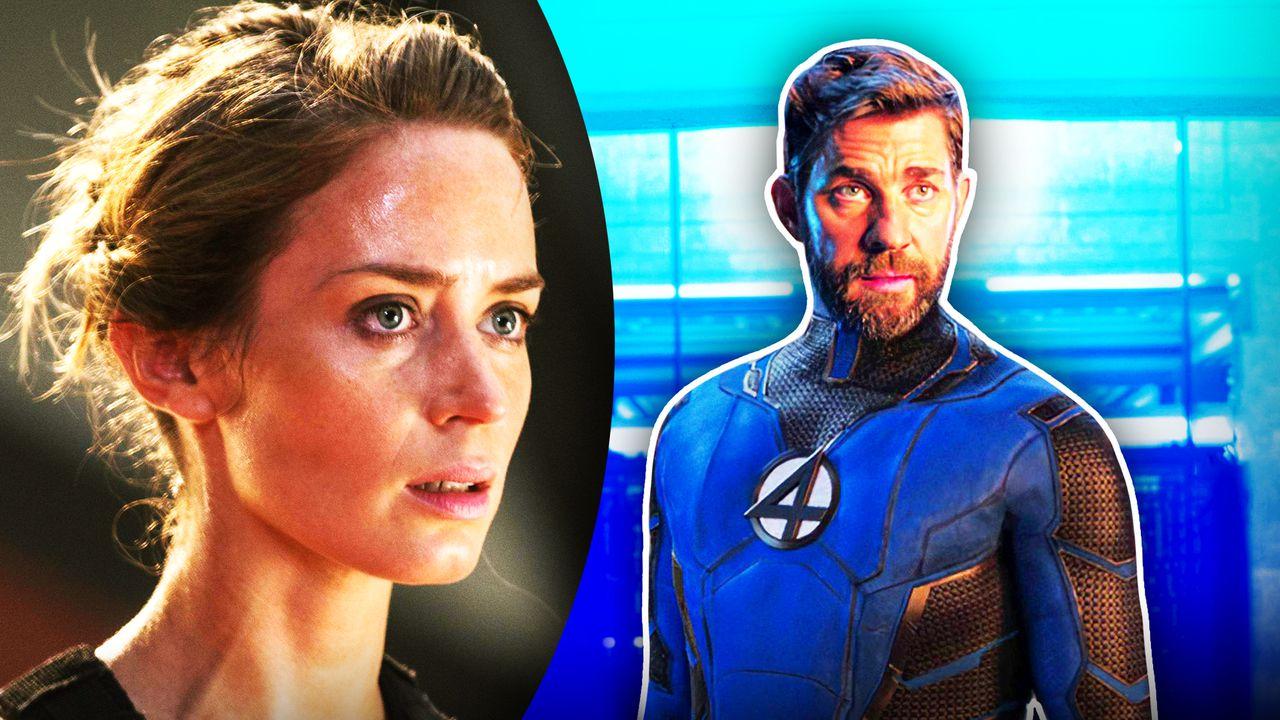 Emily Blunt Hopeful For Fantastic Four Future Of Husband John Krasinski