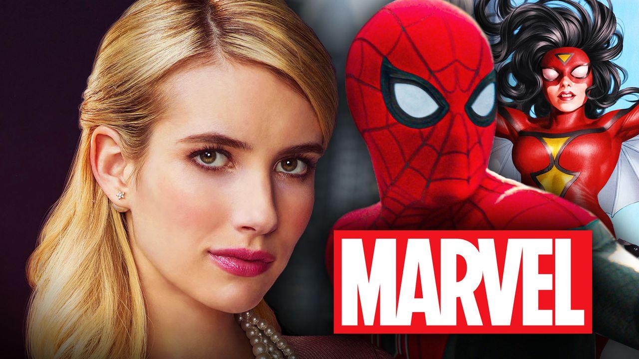 First Look at Emma Roberts In Spider-Man's Madame Web Movie Seemingly  Revealed