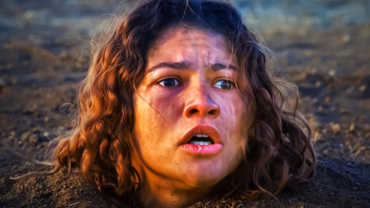 Zendaya as Rue in Euphoria Season 3 Episode 5 ending