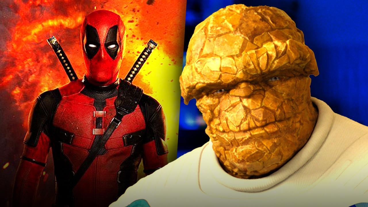 Fantastic Four The Thing and Deadpool