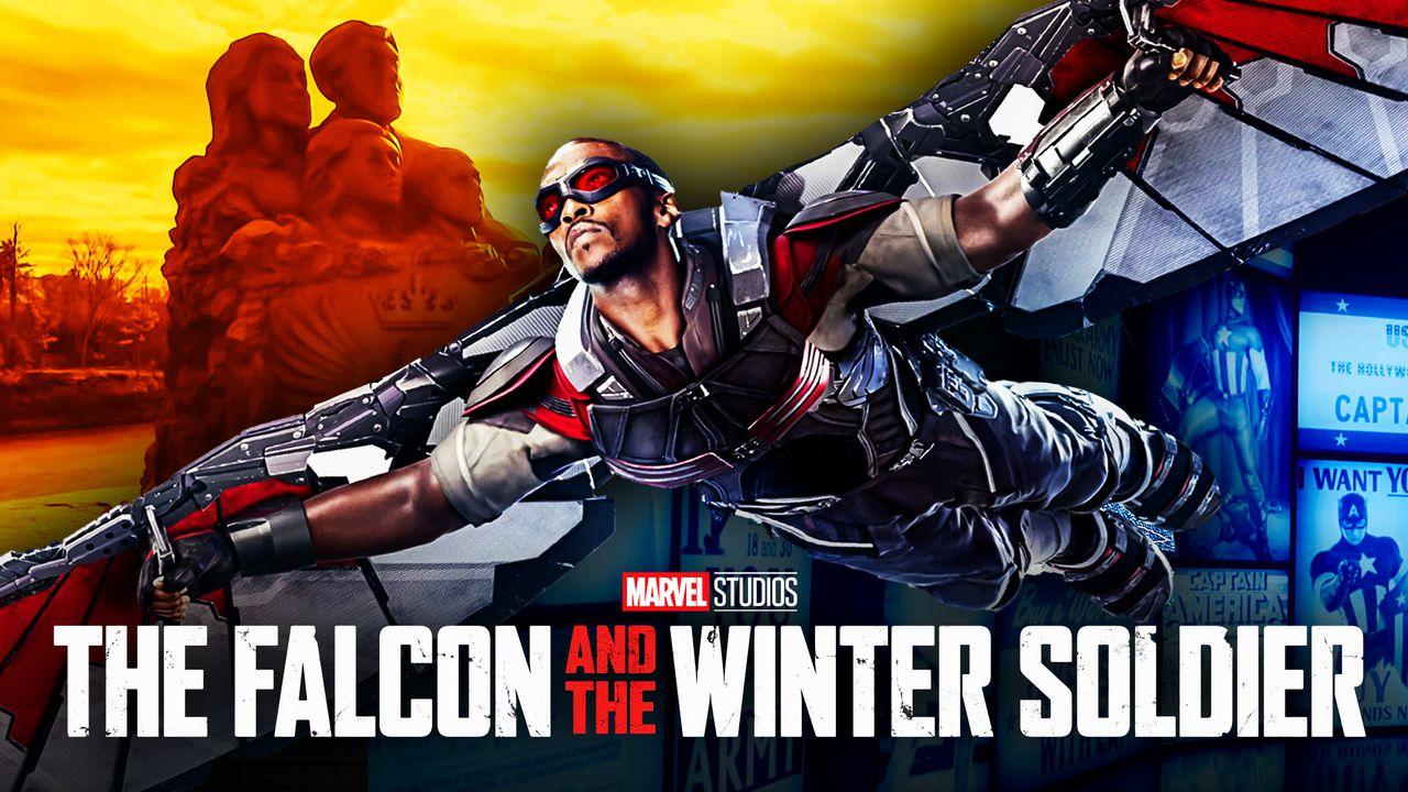 Falcon Flying The Falcon and the Winter Soldier