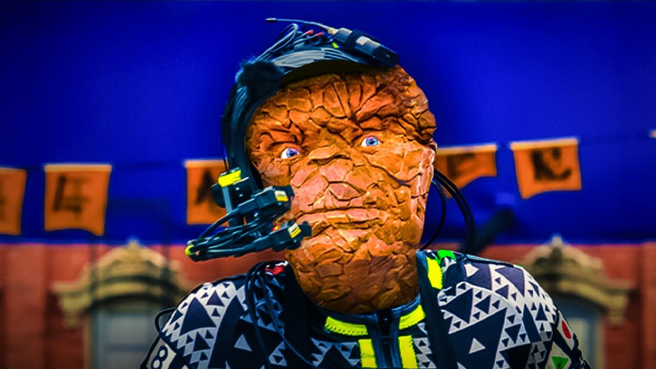 The Thing in Fantastic Four First Steps CGI Mo Cap Manip