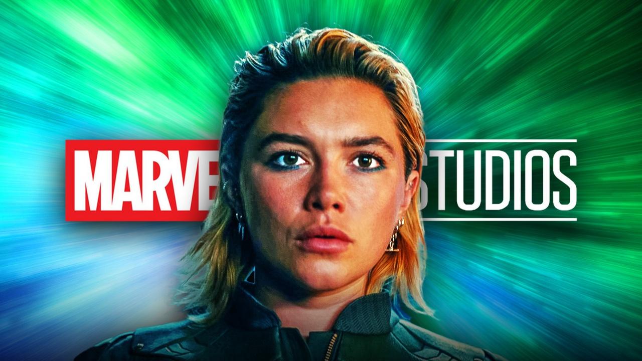 Florence Pugh Yelena Belova, Marvel Studios Logo