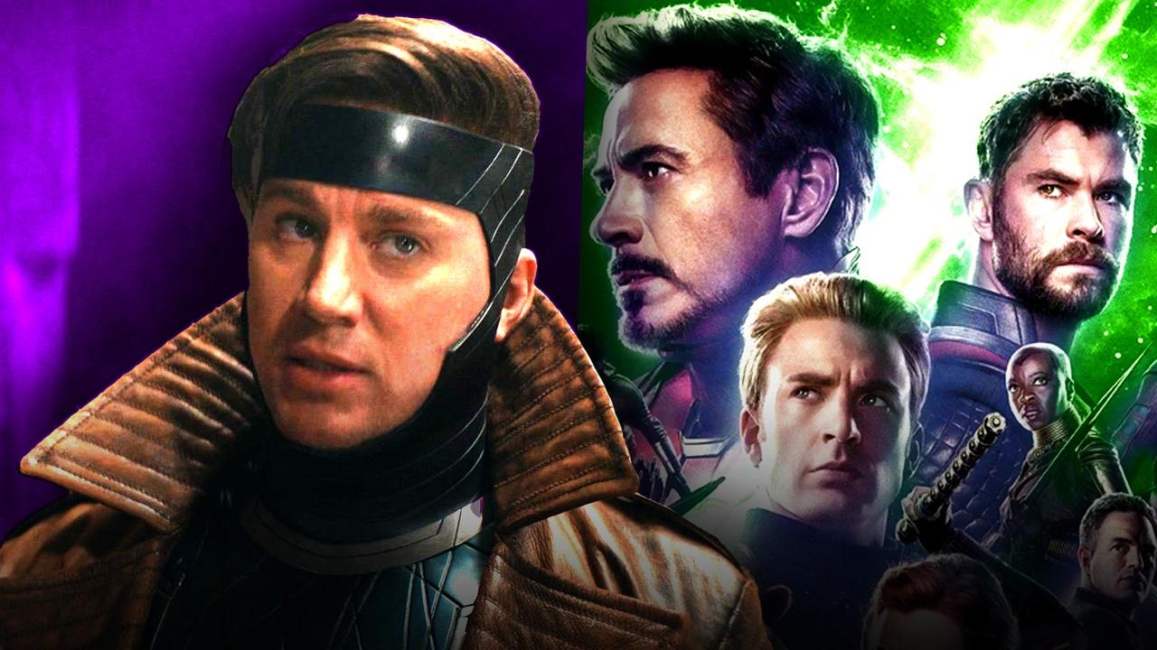 Channing Tatum as Gambit, Tony Stark, Chris Evans, Chris Hemsworth, Danai Gurira