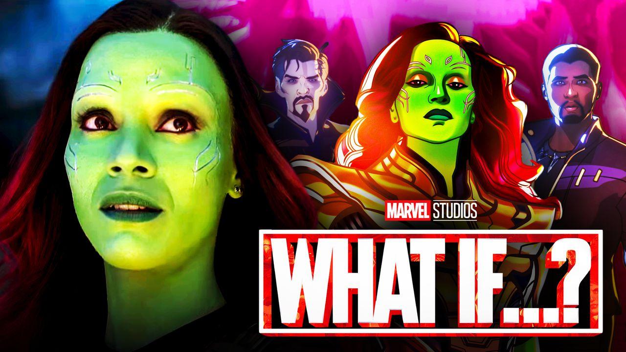 Gamora, Marvel's What If...? Logo