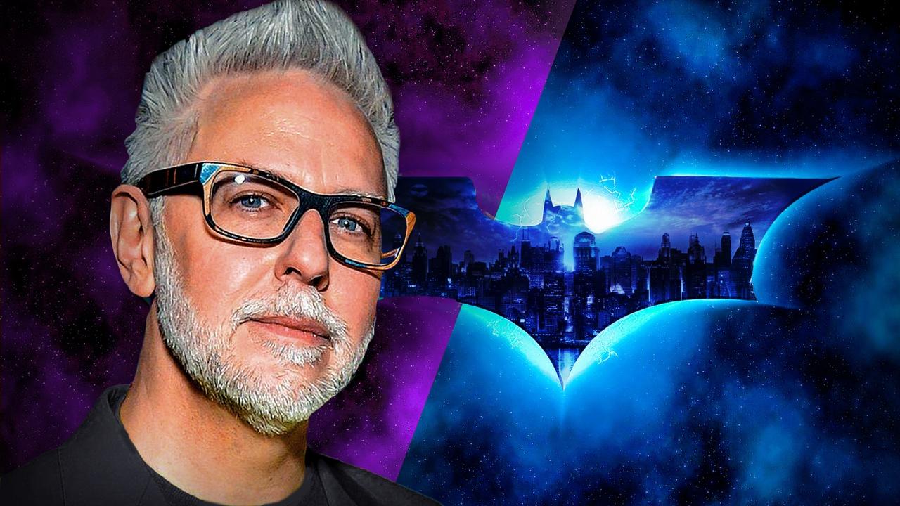 DC James Gunn Gotham in Batman logo