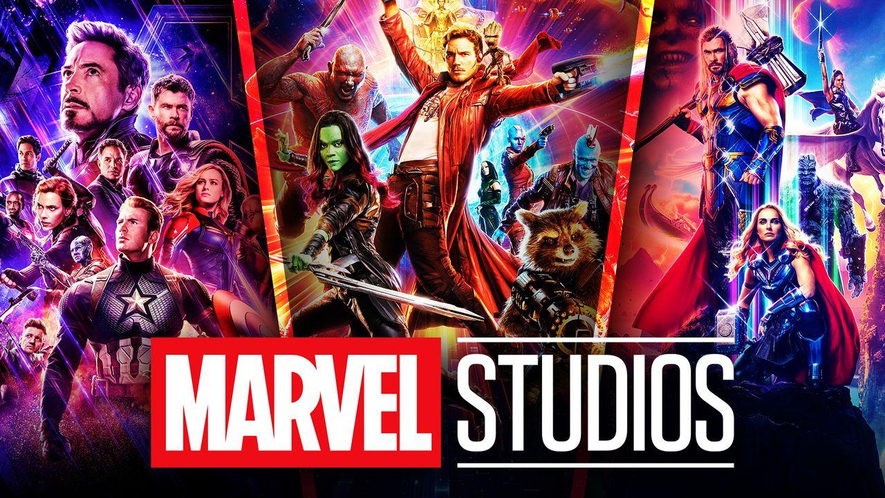 Avengers Endgame, Guardians of the Galaxy 2, Thor Love and Thunder posters