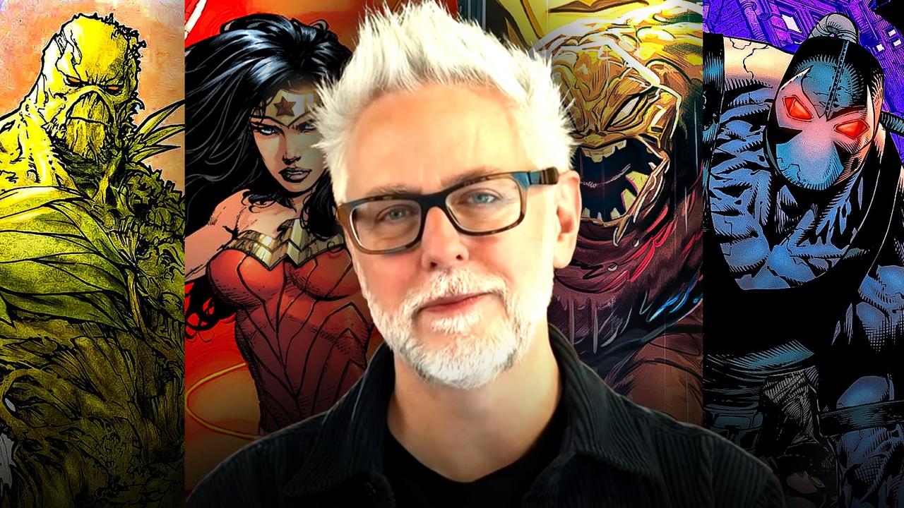 James Gunn, Upcoming DCU Movie characters art.