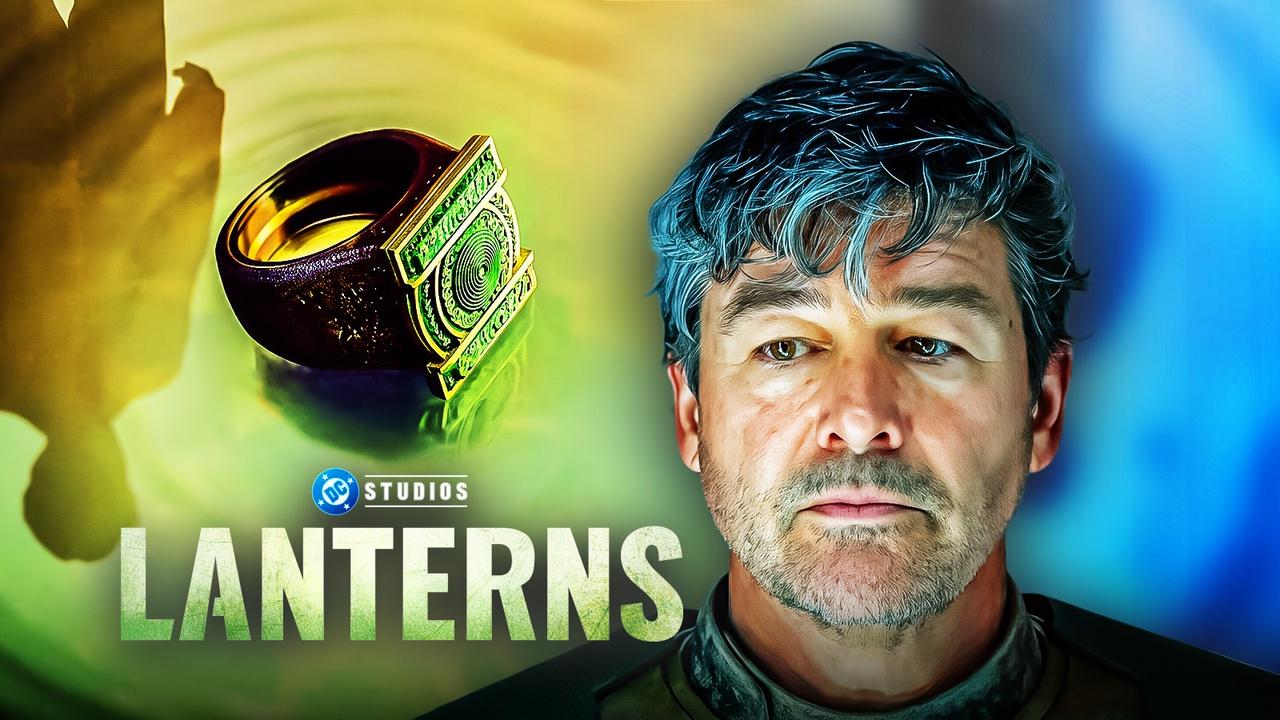 Hal Jordan and his Green Lantern ring.