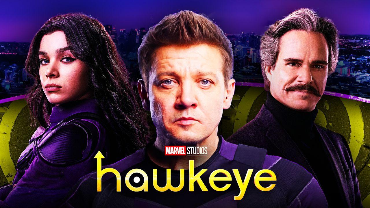 Hawkeye, Jeremy Renner, Hailee Steinfeld, Tony Dalton