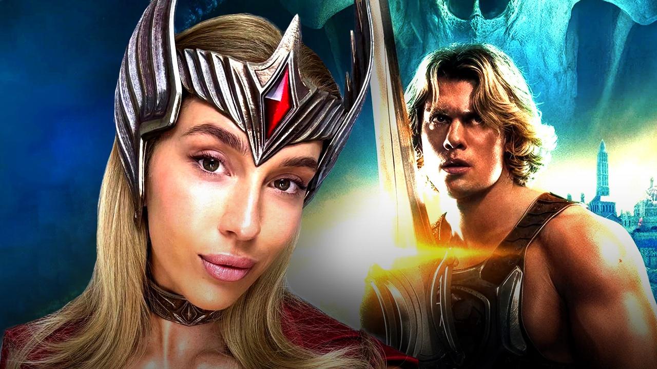 She-Ra Lauren Saliu and Nicholas Galitzine as He-Man in Masters of the Universe.