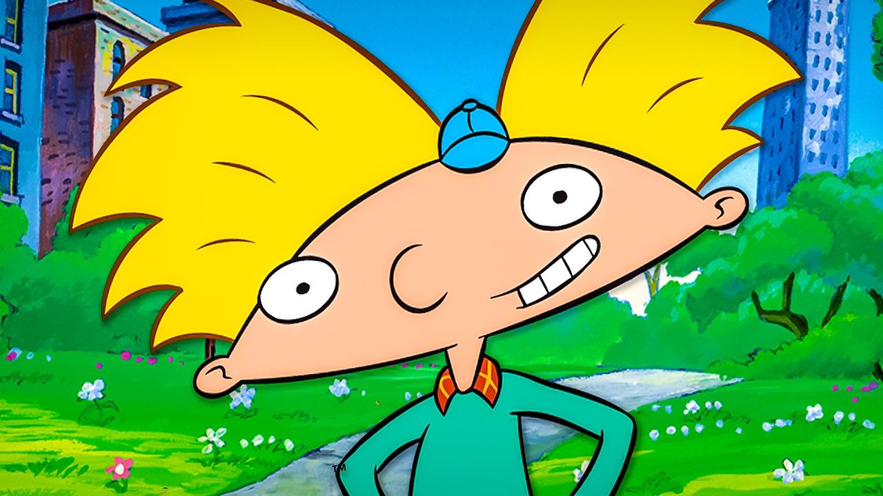 Arnold's face in Hey Arnold show