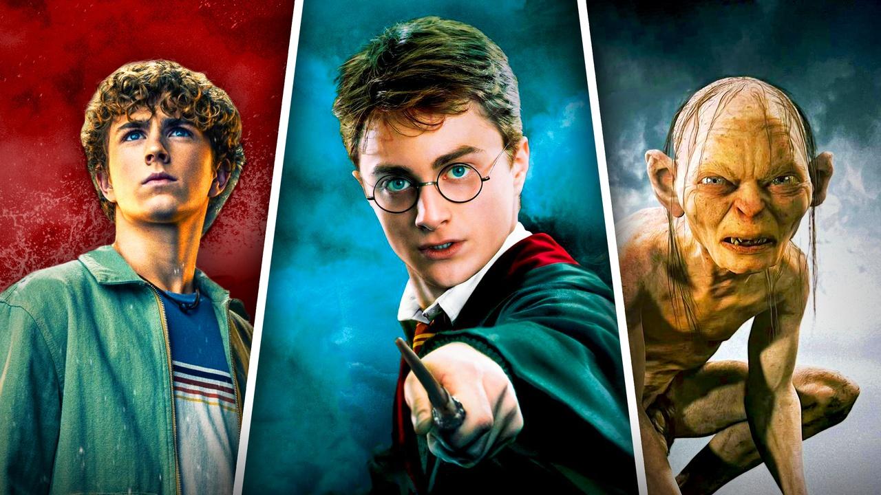 Percy Jackson, Harry Potter, Gollum