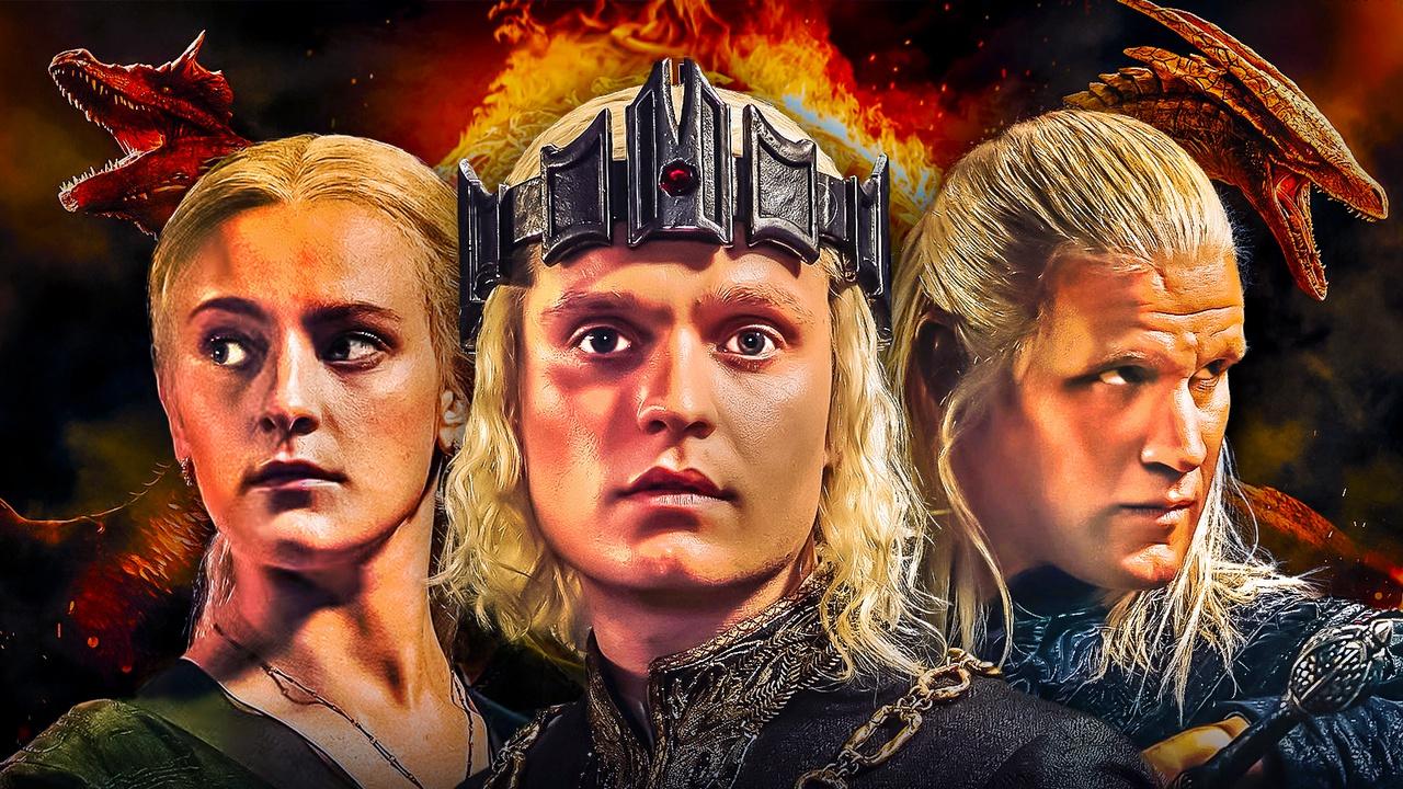 House of the Dragon Helaena, Aegon II, Daemon