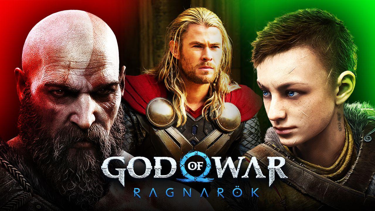 How God of War's Thor & Loki Differ From Their Marvel Counterparts