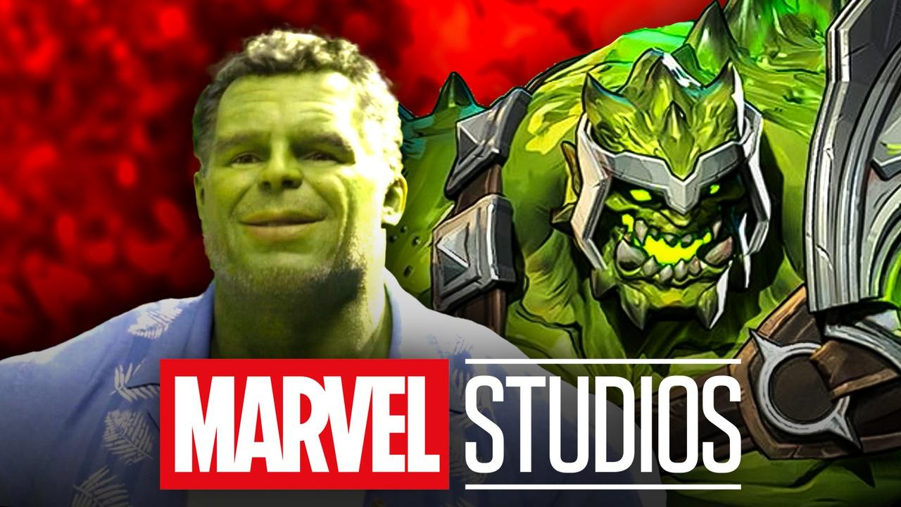 Mark Ruffalo as Hulk, Hulk from Marvel Rivals, Marvel Studios logo