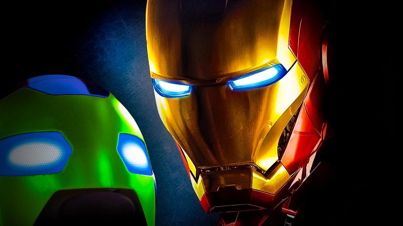 Iron Man and sidekick