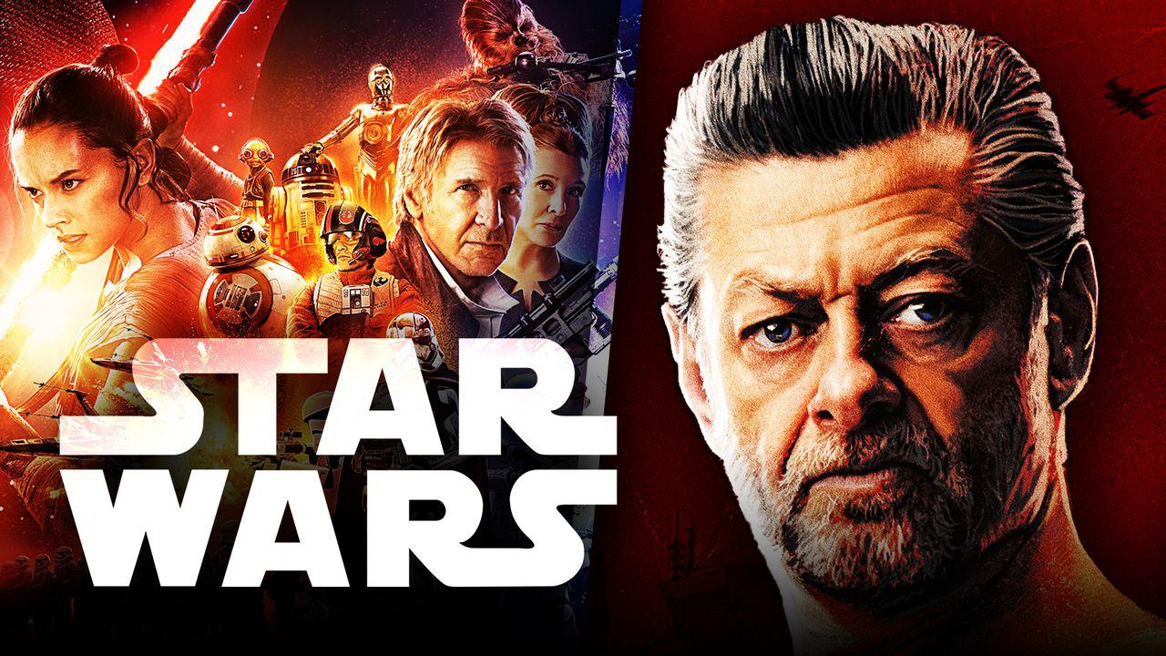 Andy Serkis está no elenco de 'Star Wars: Andor', diz site