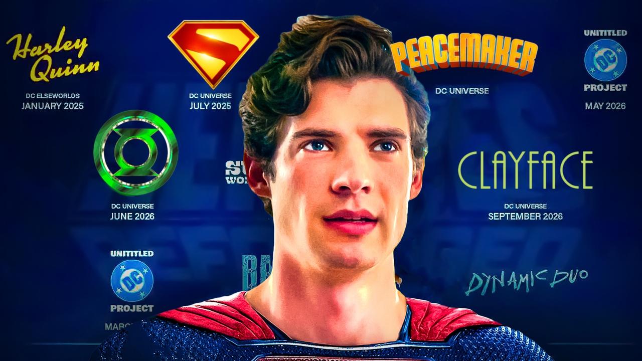 James Gunn's Superman, DC Studios logos on timeline