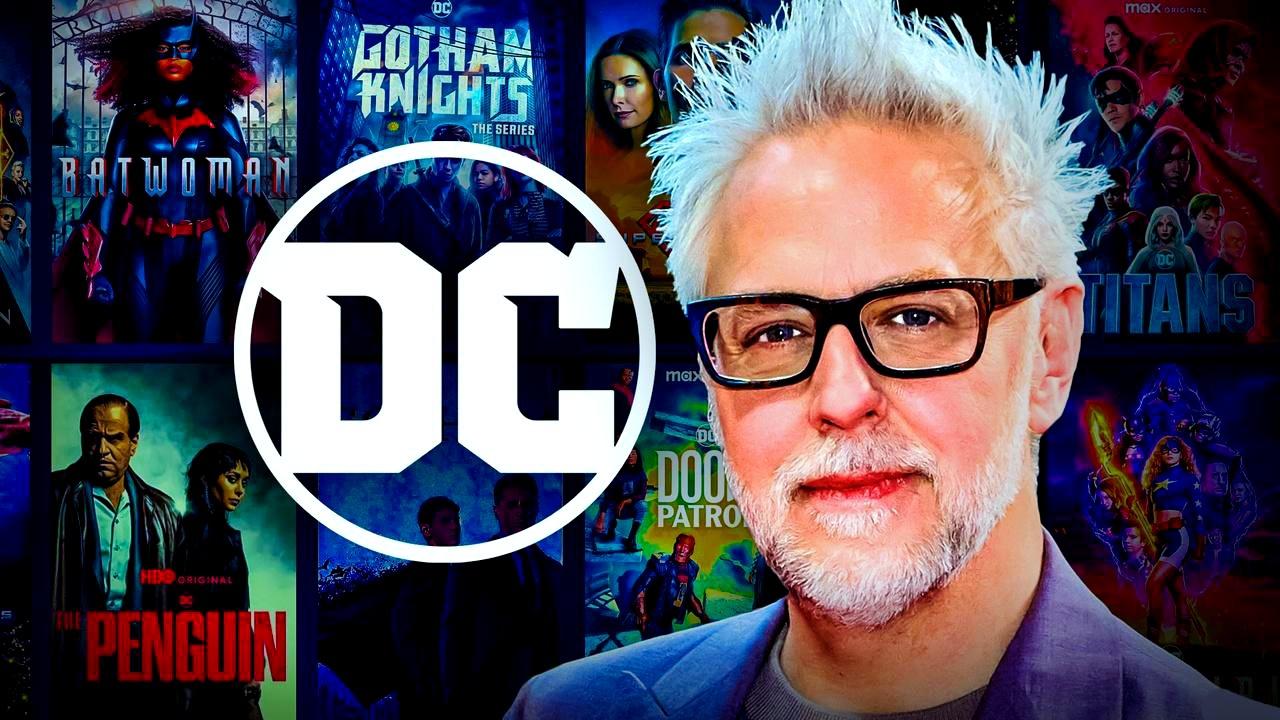 James Gunn, DC logo, TV posters