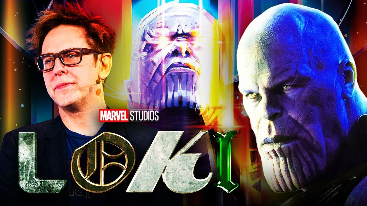 James Gunn, Thanos, Loki logo