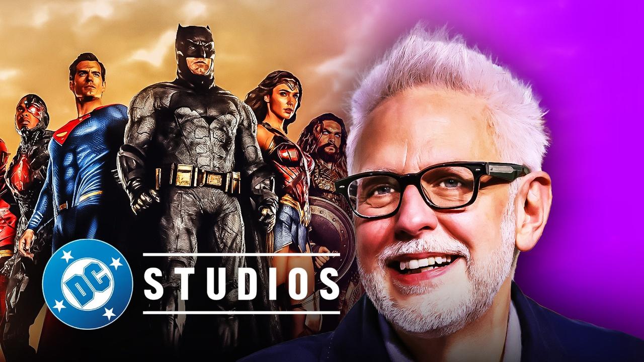 DCEU Justice League, DC Studios Logo, James Gunn.