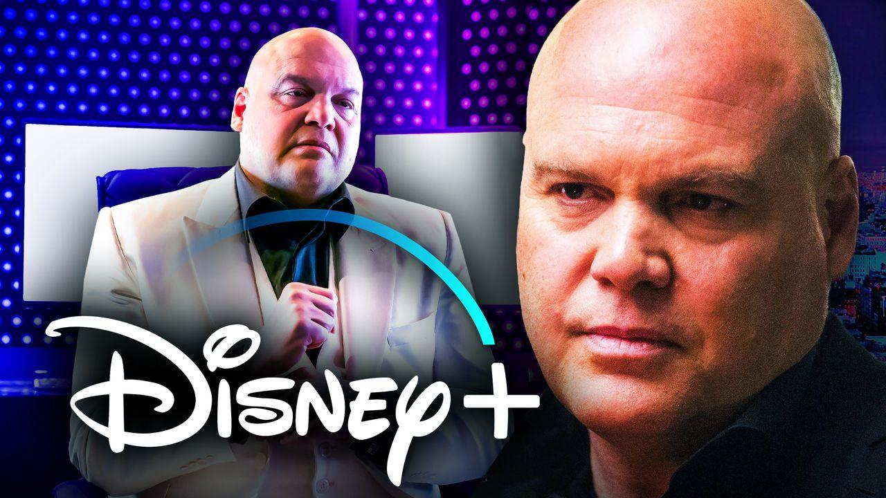 Vincent D'Onofrio Kingpin, Disney Plus logo