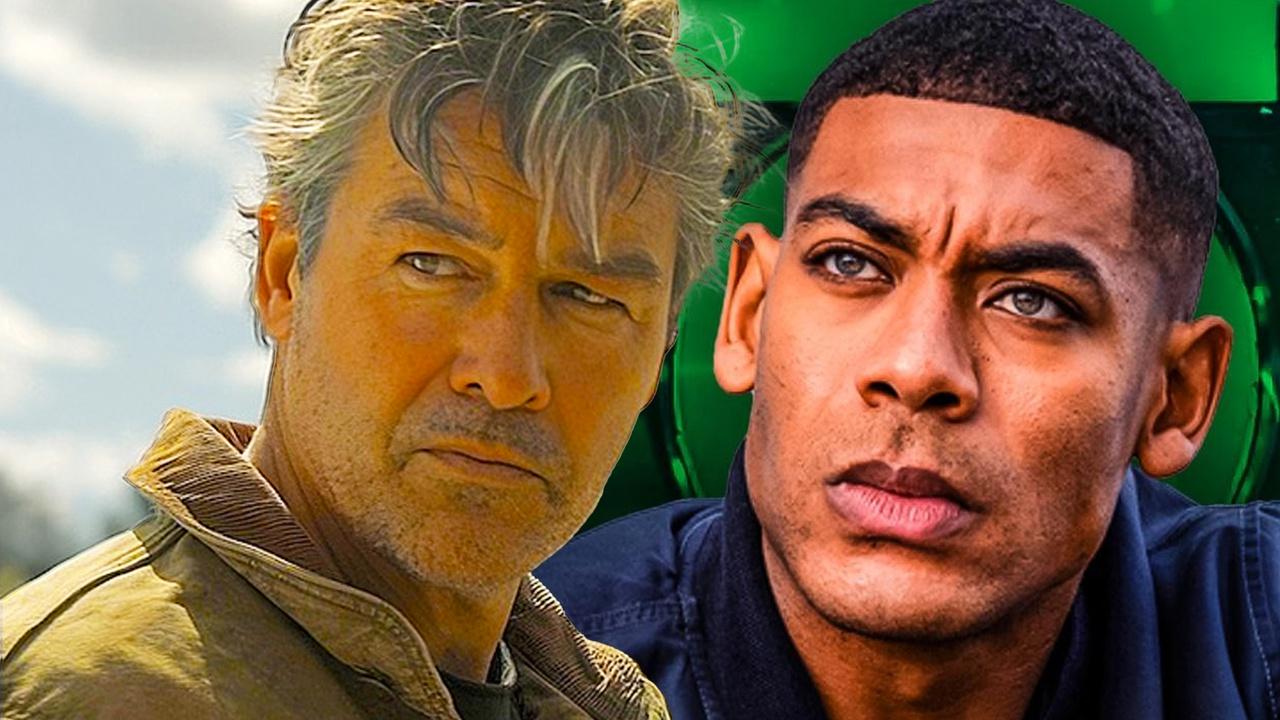 HBO's Lanterns Hal Jordan and John Stewart.