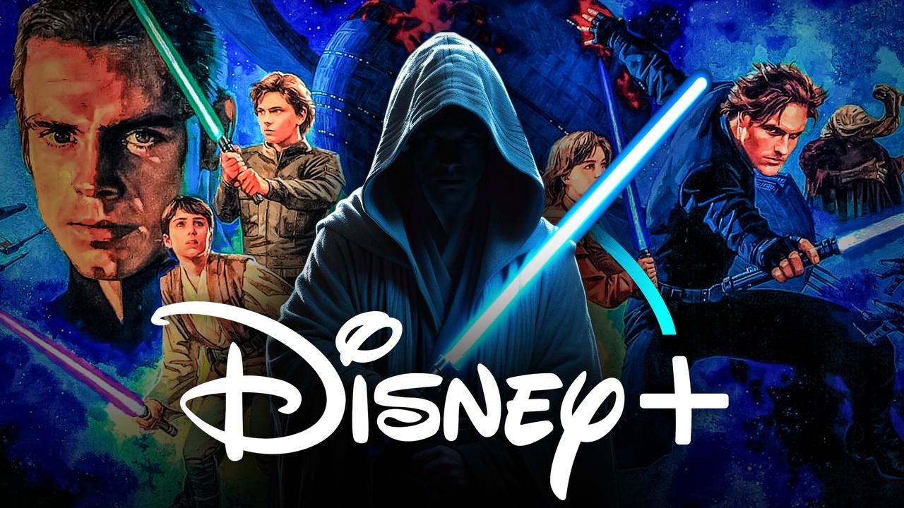 Star Wars Legends Jedi, Disney Plus logo
