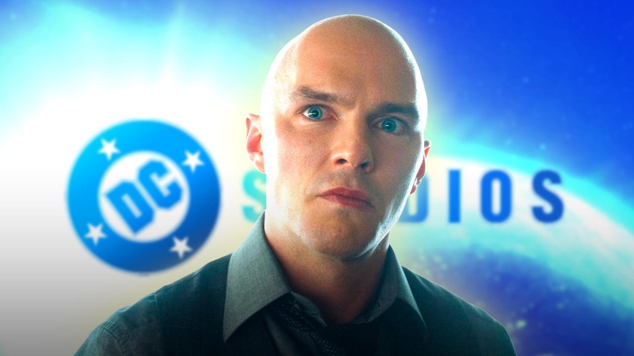 Nicholas Hoult as Lex Luthor, DC Studios logo
