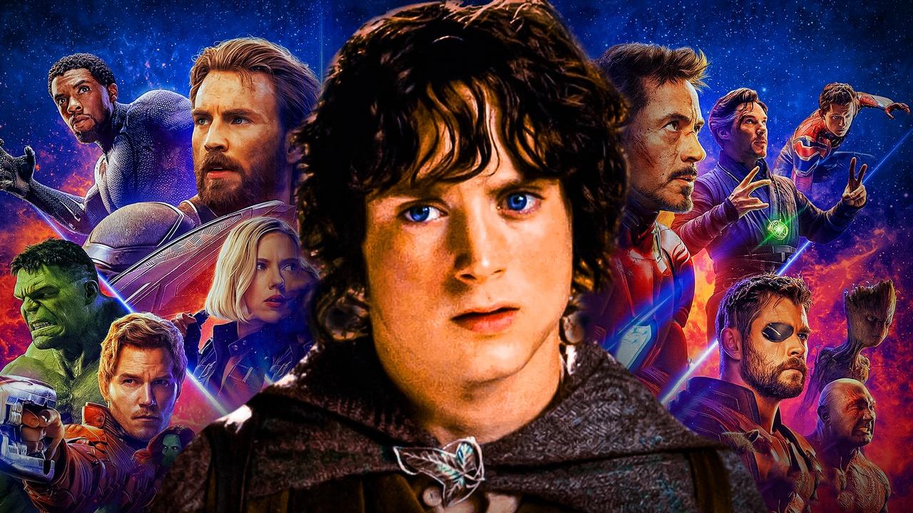 Lord of the Rings' Frodo, Marvel MCU characters in background