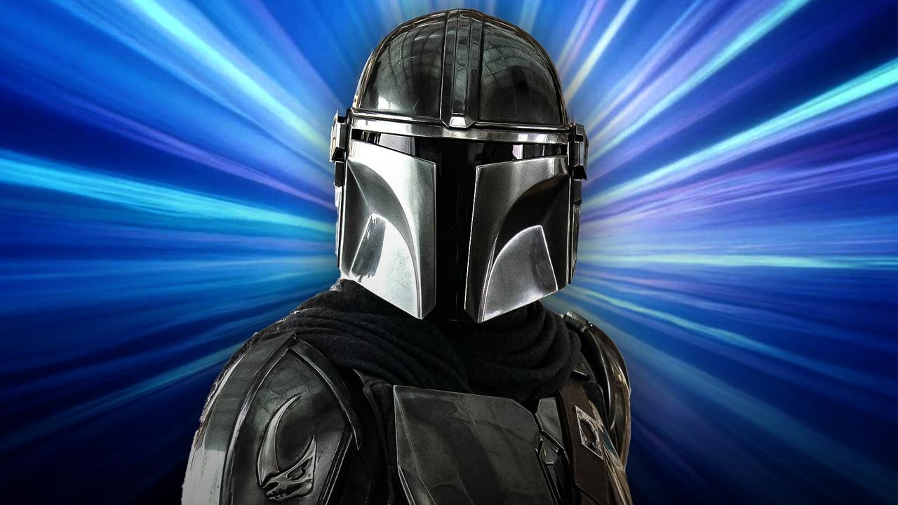Pedro Pascal as Din Djarin in The Mandalorian & Grogu.